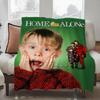 Плед с дизайном из фильма H-HOME A-ALONE, смешная комедия, легкий, для общежитий, дневного сна, гостиной, офиса, дивана, для всех сезонов