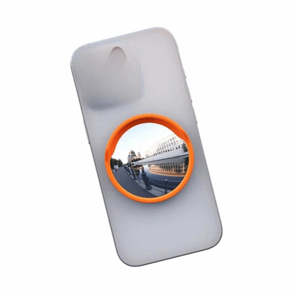 Portable Wide-Angle Mirror Phone Holder Magnetic Smartphones Support Bracket Daily Outings