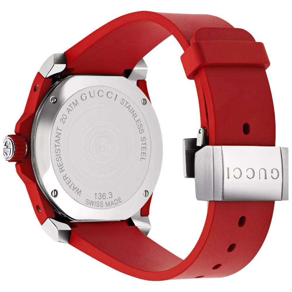Gucci YA136309 Мужские часы Dive с черным циферблатом