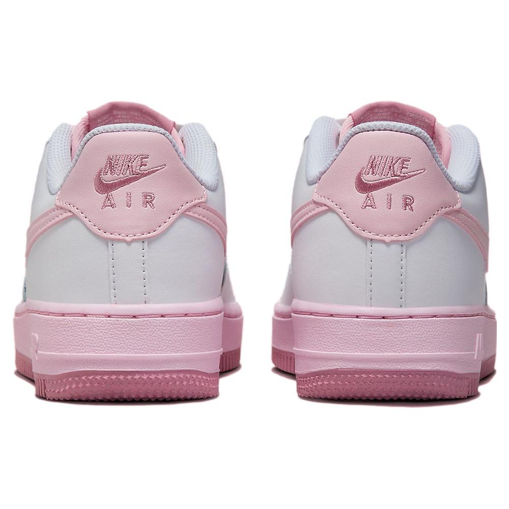 Nike Air Force 1 GS Valentines Day 2024 Kids Sneakers White Pink-Foam Elemental-Pink FV5948-100