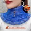 Fake Collar Neck Warm Scarf Thickened Knitted Cervical Neck Cover