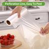 20 см x 30 см / 30 см x 40 см полиэтиленовый пакет для продуктов в рулоне, прозрачный пакет для хлеба и бакалеи, 200 пакетов/рулон