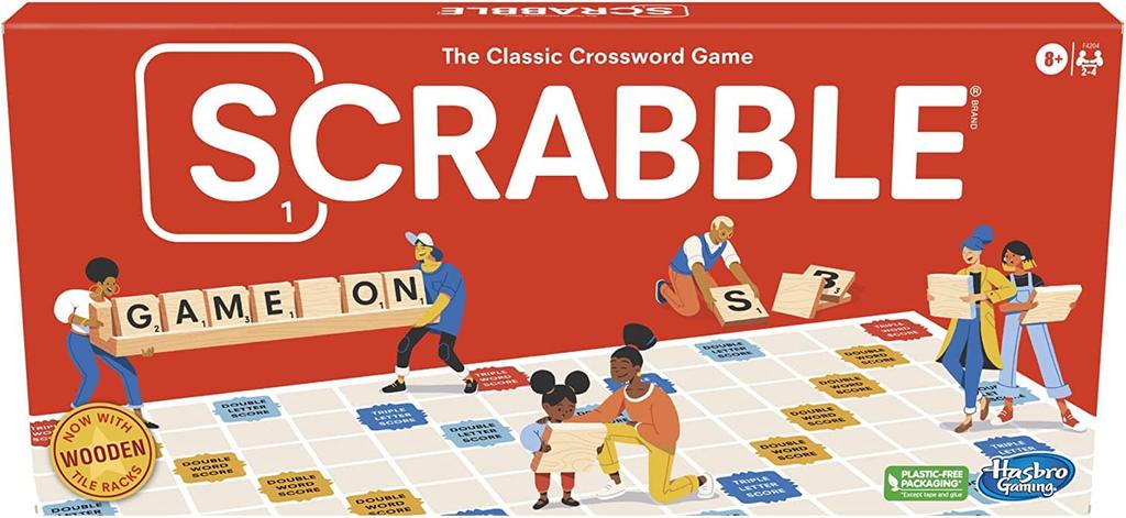 Hasbro Scrabble Scrabble Board Game Can Be Played by People Crossword Game English Version (HASBRO) 2-4 [Item]