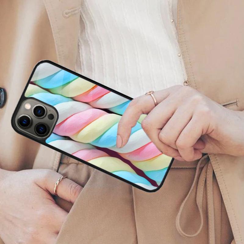 Кекс Зефир Глазурь Шарики Магнитный Чехол Для Телефона ДЛЯ APPLE iPhone 17 Air 16 14 13 12 Pro Max 15 Plus Беспроводная Крышка MagSafe