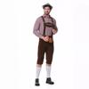 Mens Munich Beer Festival Costume Halloween Long Sleeve Gentleman Outfit Stage Performance Wear