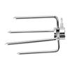Charcoal Chicken Grill Stainless Steel BBQ Forks 2pcs/set Rotisserie Meat Fork Rotisserie BBQ Forks