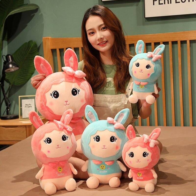 25 /35 /50cm Kawaii Rabbit Plush Toys Baby Appease Dolls Stuffed Soft Animal Toys Lovely Rabbit Pillow For Children Girls Gifts