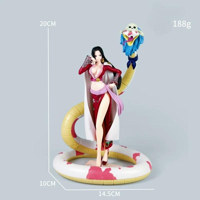 В наличии BANDAI DXF СЕРИЯ THE GRANDLINE EXTRA Боа Хэнкок Модель Аниме One Piece Модель Игрушка Прочная Идеальный Подарок