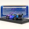 SW 1/64 for 993 Gradient Chrome Purple Diecast Models Car Toy Limited 499 Collection Auto Gift Toy Vehicle Models