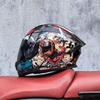 Small Shell Helmet Peel-off Helmet Motorcycle Helmet Locomotive Double Lens Men's and Women's Four-season Motorcycle Cruise Helmet Large