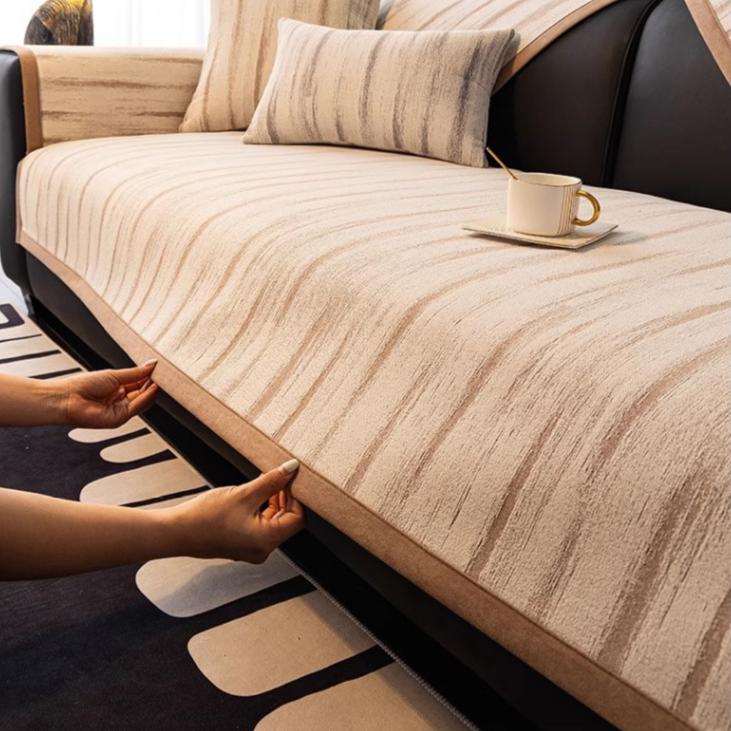 Универсальная подушка для дивана на все сезоны, новая высококачественная нескользящая подушка для сиденья, простой и легкий роскошный чехол для дивана, покрывало-полотенце