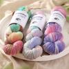 Hand-Dyed Blended Wool Yarn for Crochet & Knitting: 100g Skeins for Hats, Scarves, Sweaters & Coats