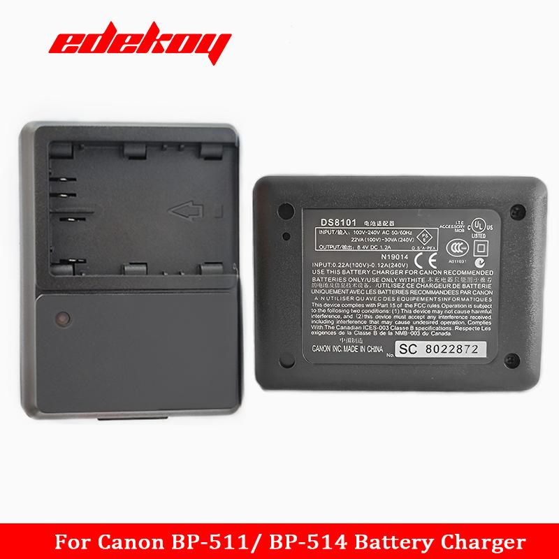 DS8101 CB-5L CB5L Battery Charger For Canon Optura 10 100MC 20 200MC 50MC Pi Xi ZR10 ZR30 Camera BP-511 BP-514 BP-512 Battery