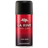 Мужской дезодорант-парфюм Larive Red Line 150 мл 1 шт