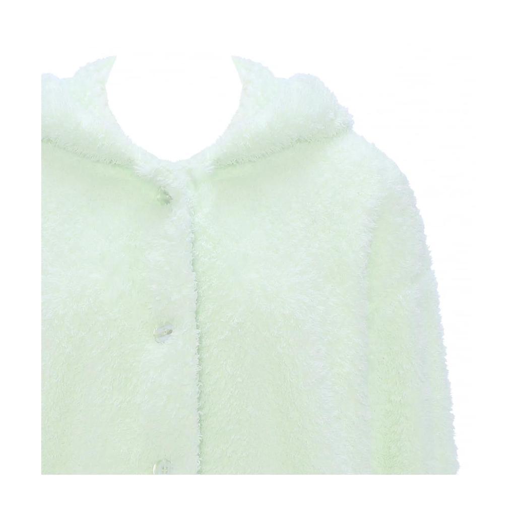 AMOSTYLE Fluffy Hoodie 1602 Size F (Green)