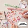 Safe Mini for Diary for Paper Work Precision Art Cutter Sticker Cutter Folding Scissor Pen Cutter