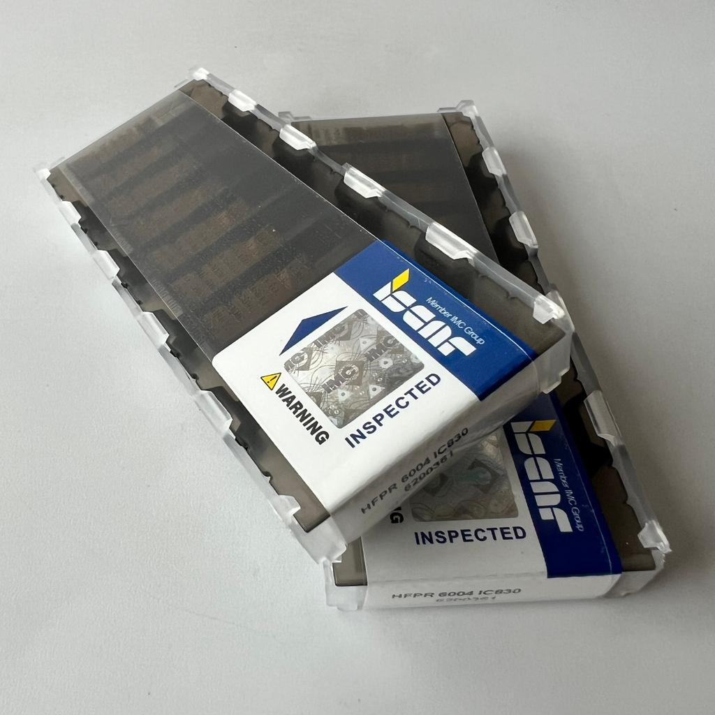 ISCAR / HFPR6004 IC830 / Industrial indexable carbide inserts 10 Pcs