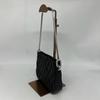 [Pre-Owned] Sassy Silver Logo Pleated Soft Lambskin Tote Bag Medium - Excellent #1RXHS03