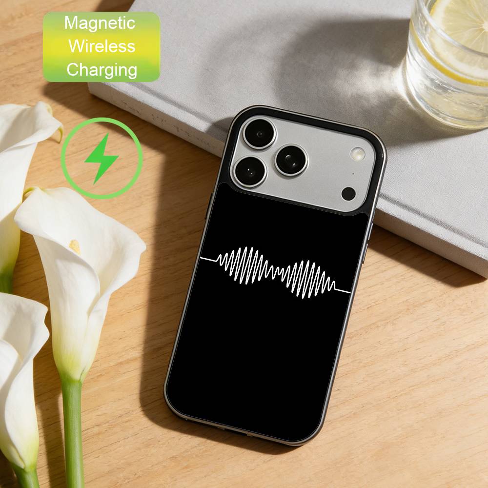 Инди-рок A-Arctic M-Monkeys Чехол для телефона для iPhone17,16,15,14,13,12, Защитный чехол с поддержкой беспроводной зарядки, Мягкий чехол