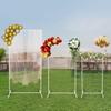 3 Pieces a Set Rectangular Wedding Backdrop Stand Balloon Frame for Weddings, Birthday Parties Decoration