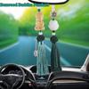 Двухкисточный Автомобильный Будда-Подвеска Цветок Лотоса Подвесное Украшение Защитные Статуи Будды Китайская Традиционная Культура Удача