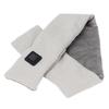 Electric Heated Scarf 3 Temperature Gears Washable Foldable USB Heating Neckerchief for Hot Compress