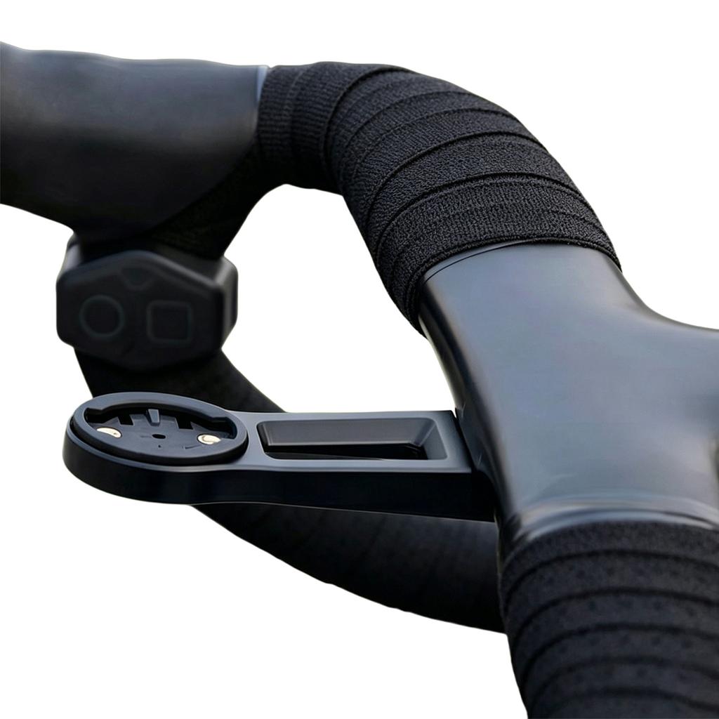 Carbon Fiber Computer Mount for Bigrock Second Generation Bar Handlebar Out Front Combo Mount High-Stiffness Upgrade