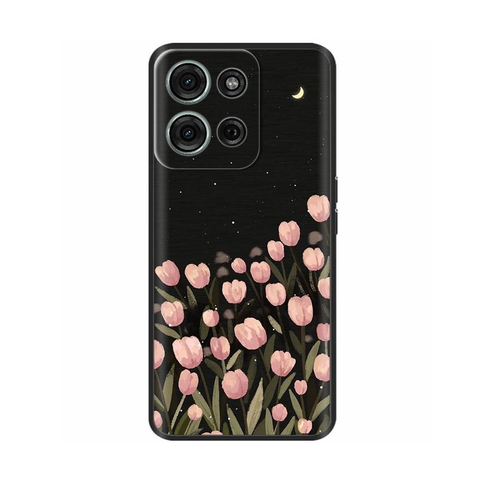 Для Motorola Moto G75 Чехол для Moto G35 G55 G15 Милые Расписные Мягкие Чехлы Задняя Крышка Телефона Для Motorola Moto G75 5G MotoG75 Fundas
