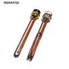 SNDHEATER 250В 50Гц Электрический ТЭН для нагрева воды G1 1/4" Медная резьба Нагреватель с термостатом Отверстие для датчика 1500Вт 3000Вт