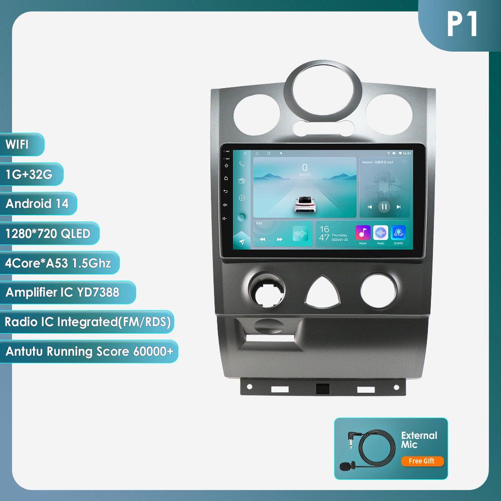 Android Car Radio for Renault Megane 2 2002-2009 Autoradio Wireless Carplay Auto 6115 Intelligent Screen Player Gps 360Camera