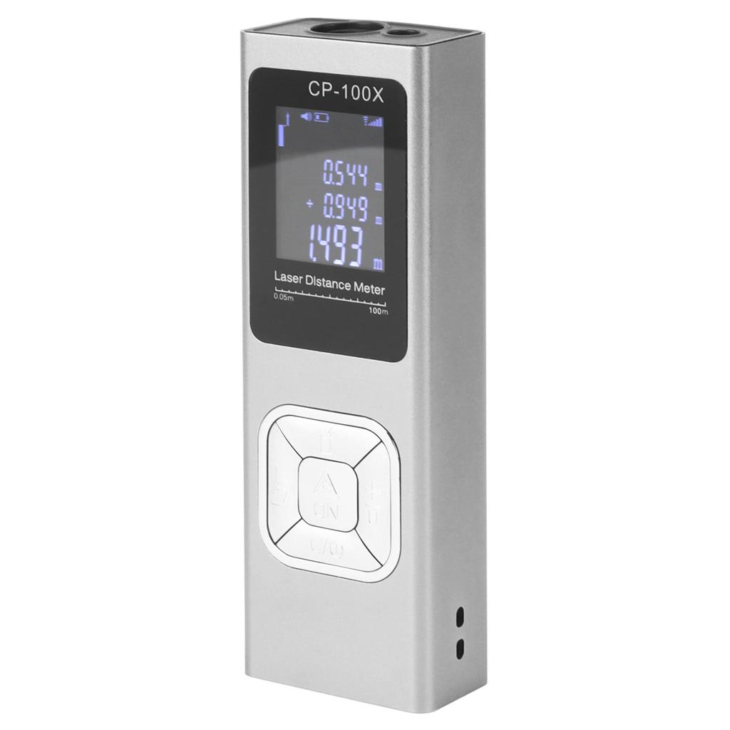 Laser Distance Meter Ultra Thin Rechargeable High Accuracy Mini Digital Laser Measurement Tool for