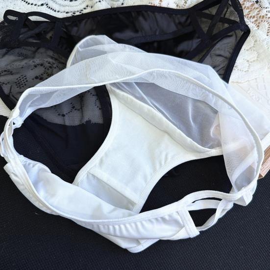 Женское сексуальное прозрачное сетчатое нижнее белье, бесшовные трусики-слипы с низкой посадкой, просвечивающие, мягкие, эластичные, дышащие