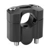 1Pair 22mm/28mm 1/8in 7/8in Motorcycle Handlebar Mount Clamps Riser Adapter CNC Aluminum Alloy Motorcycle Handlebar Clamps