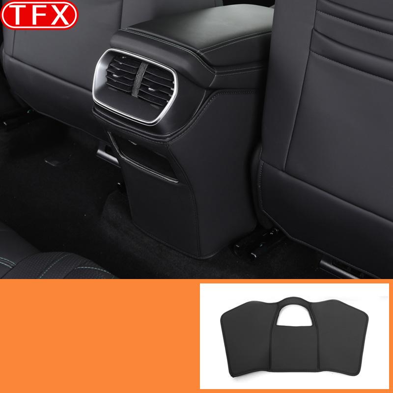 For BYD Sealion 7 2024 2025 Car Styling PU Leather Anti Kick Mat Pad Anti-kick Protector Mats Seat Back Protector Accessories