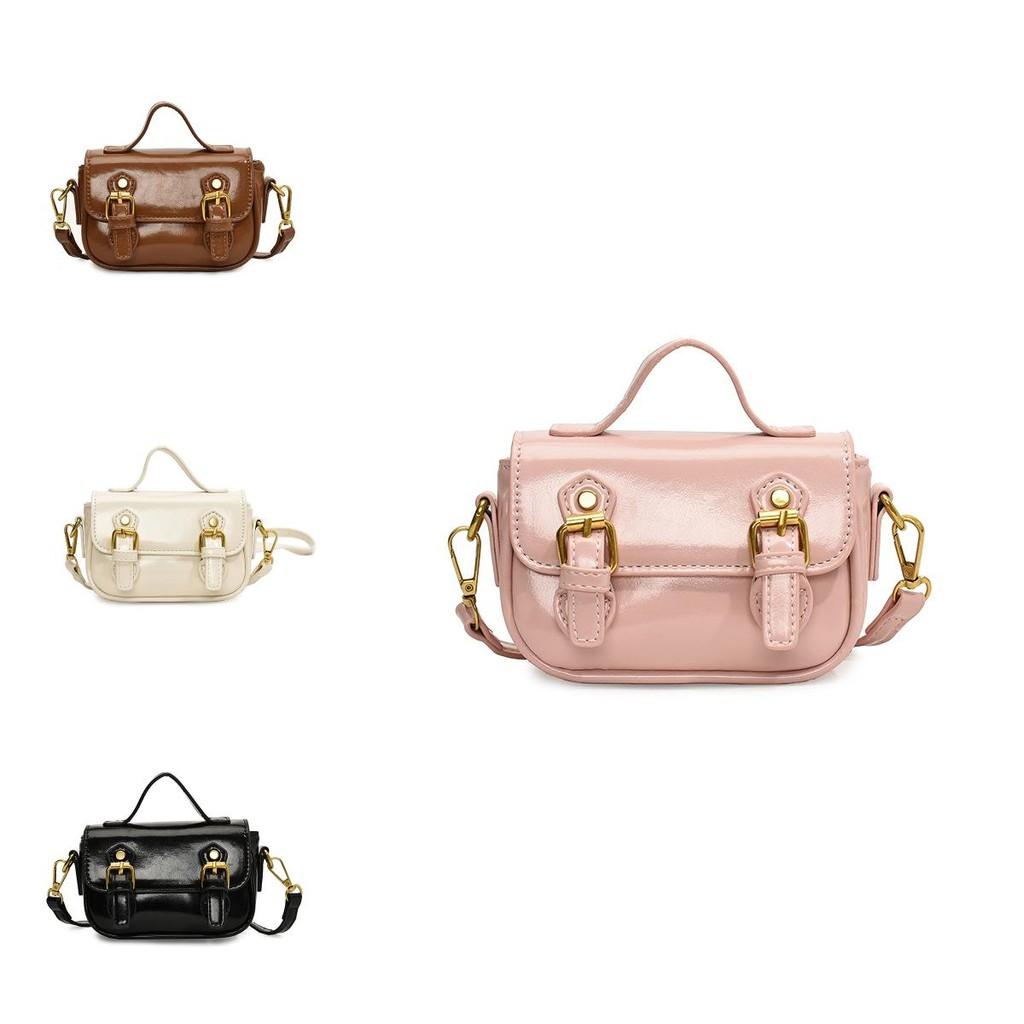 Chic Mini Pu Leather Handbag For Kids Stylish School Bag For Boys And Girls