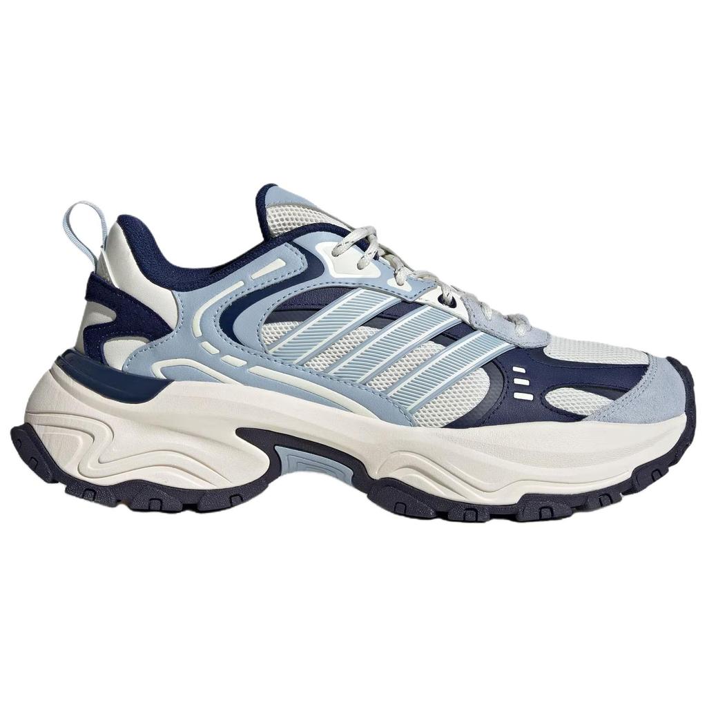 Adidas Shadow Fever Мода Удобные Нескользящие Износостойкие Низкие Кроссовки Папы Унисекс Белые Синие KK3781