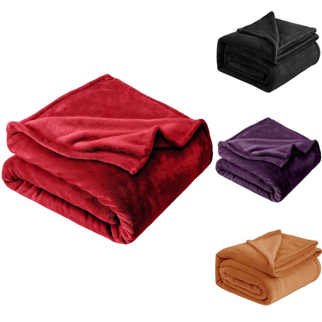 Плюшевое одеяло легкого дизайна для декора гостиной