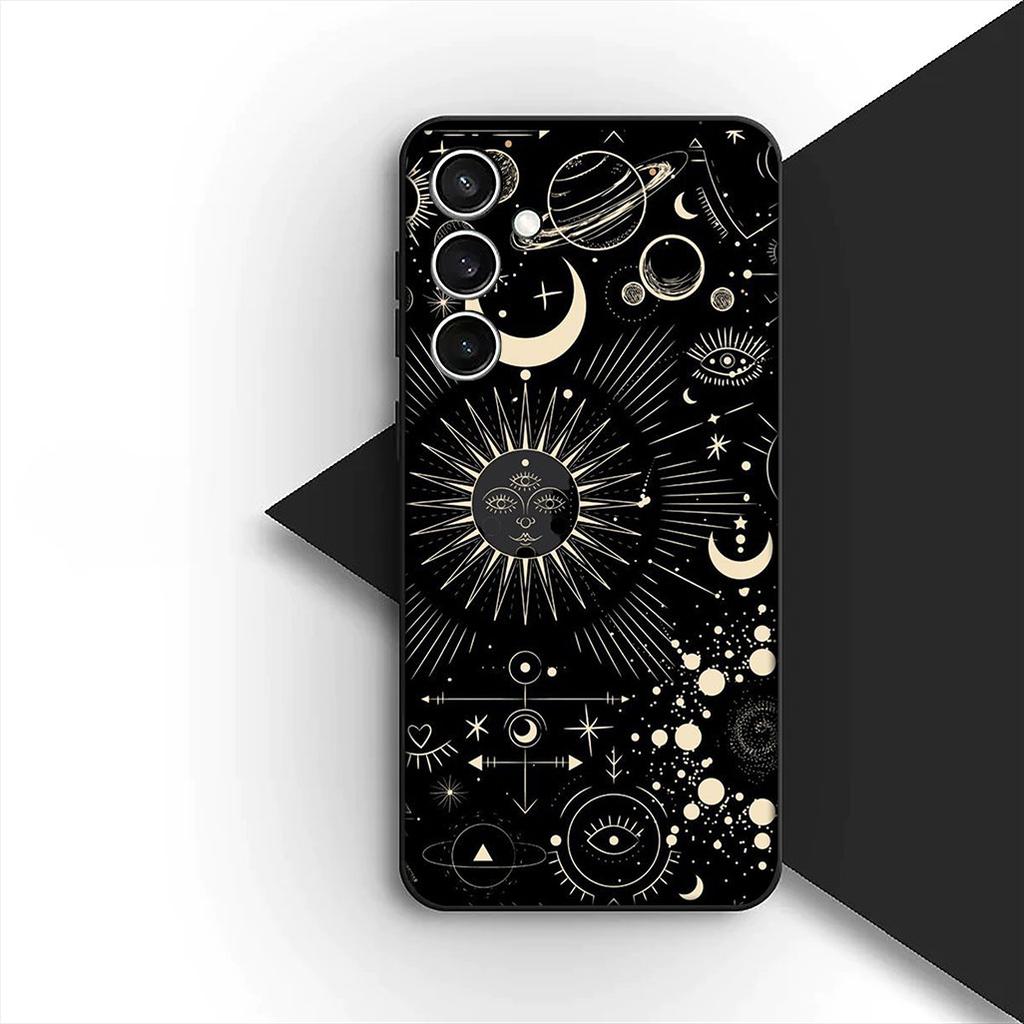 Чехол для Motorola Moto G55 G45 G75 G85 G35 Edge 50 30 Fusion 40 NEO Ultra Pro Чехол для телефона Астронавт Звезды Вселенная Солнце Луна Лицо