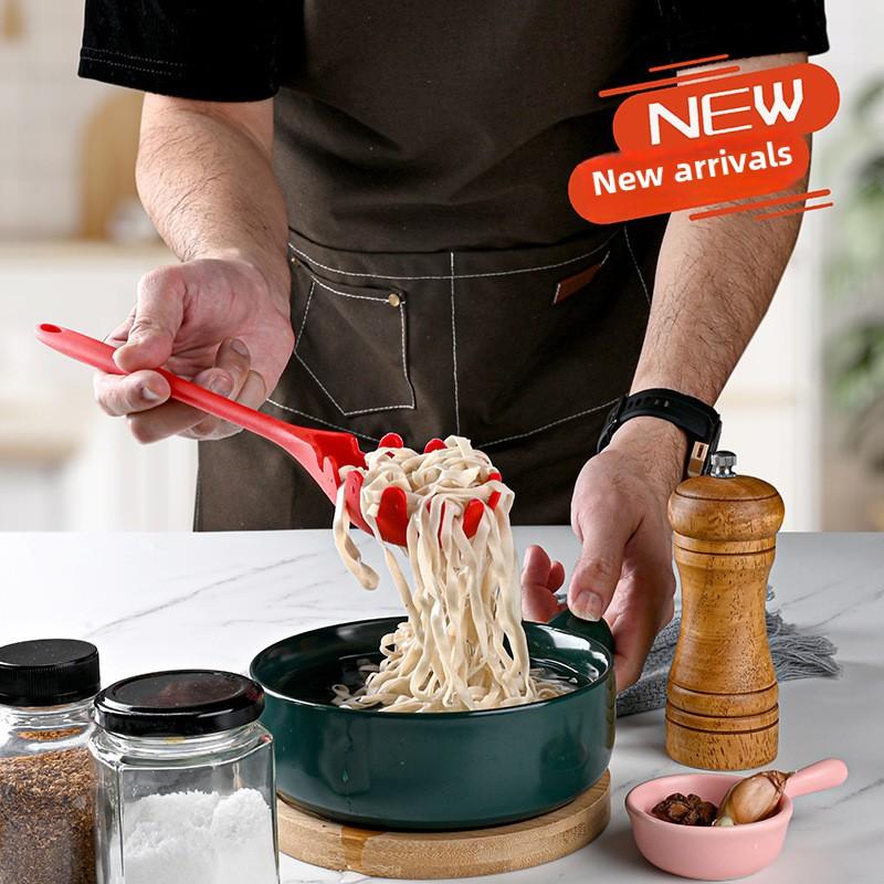 Силиконовая Суповая Ложка 8 шт. Набор, Антипригарная Лопатка для Лапши Wok, Термостойкая Протекающая Ложка Кухонный Набор Кухонные Аксессуары