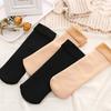 Velvet Women Winter Warm Thicken Thermal Socks Soft Casual Solid Color Sock Wool Cashmere Home Snow Boots Floor Socks
