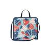 GUCCI Canvas Leather Tote Crossbody Handbag Kids' Blue Red (Unisex) Handbags 630542 UR3DN 4990