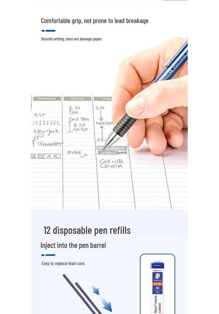 STAEDTLER 775 Профессиональный механический карандаш 0,3/0,5/0,7 мм