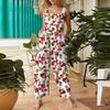 Womens Casual Overalls Jumpsuits Adjustable Straps Sleeveless Summer Cute Comfy Rompers With Pocket
