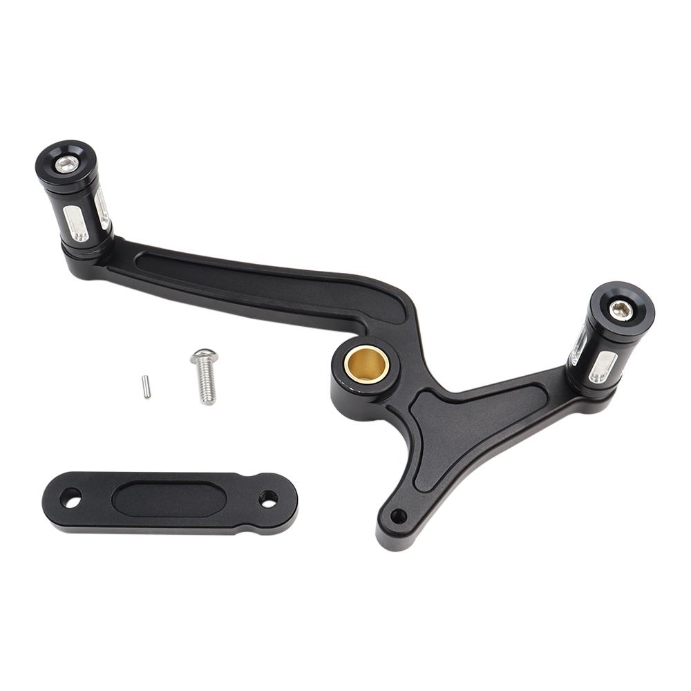 Motorcycle Foot Heel/Toe Gear Shift Lever Shifter Peg Mount Kit - Black Fit For Indian Scout Sixty Bobber Twenty Rogue 2015-2024