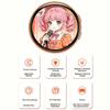 Dynamic Electronic Badge Display Pin 1.5 In Touch Screen Anime Electric E-Badge For Game Peripherals Excellent Fans Friends Birthday Gift