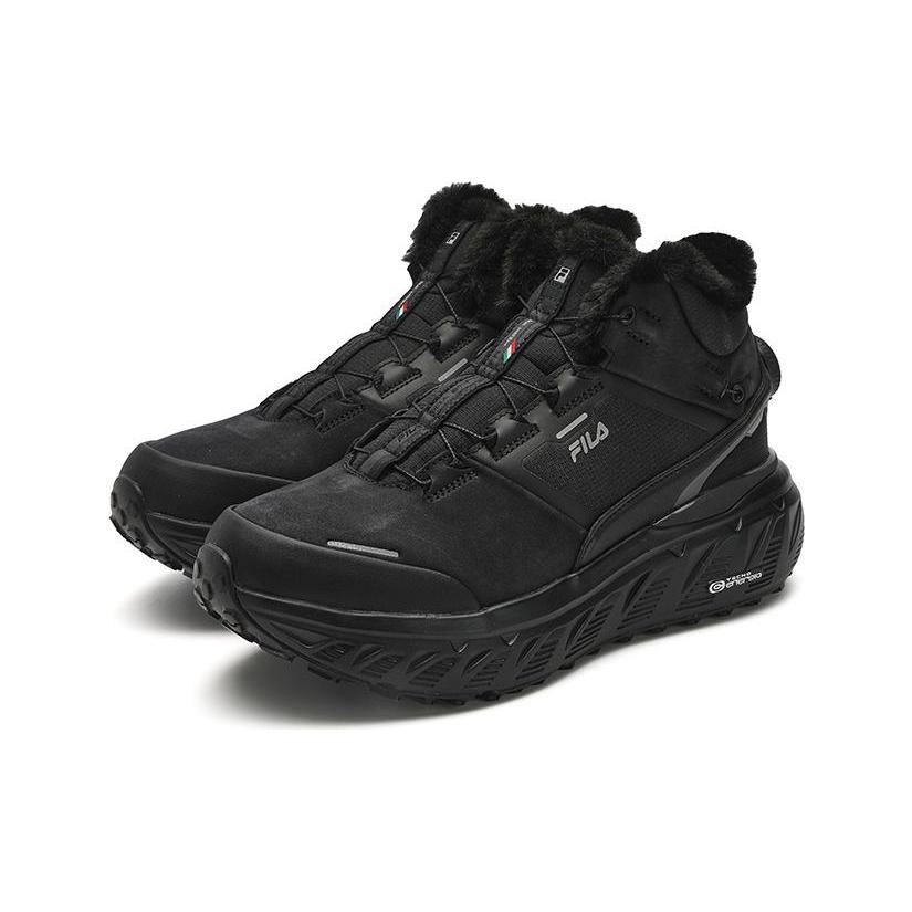 Fila BOA EXPLORER HIGH WE Флис Амортизация, Износостойкие Средние ботинки Для активного отдыха Женские Черный A12W341221FBB