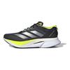 Adizero Boston 12 Чернильный Аврора Серебристый Металлик Пульсирующий Лайм Мужские Кроссовки Черный JI4477