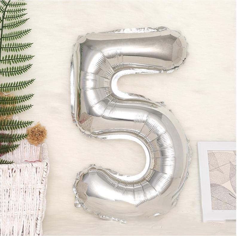 16 дюймов гигантский розовое золото на день рождения гелиевая фольга майларовый воздушный шар с большим номером украшения для дня рождения и свадьбы