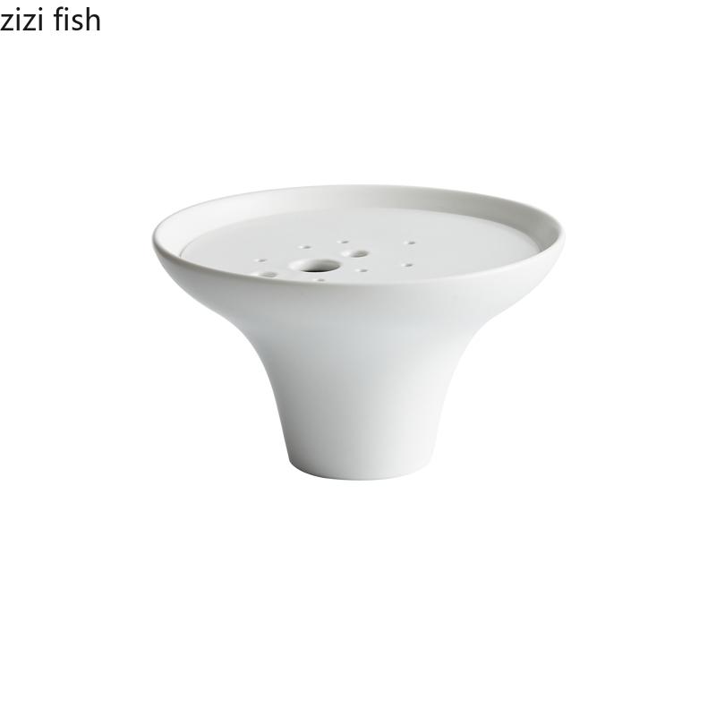 Ceramics Sashimi Sushi Plate Dinner Dish Tableware Cooking Plate Dry Ice Tray Household Restaurant Fruit Pastries Dessert Trays