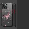 Beautiful Butterfly Art Funda Back Phone Cover Case for iPhone 17 Pro Max 16 Plus 11 13 Mini Air XS XR 14 15 7 8 SE 12